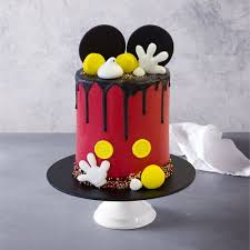 Make three cakes of varying sizes. Mickey The Mouse Birthday Cake Ferguson Plarre