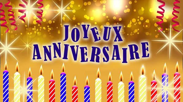 132 - Joyeux anniversaire - smiley - bougies - Jolie carte virtuelle