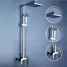 contemporaine robinet de douche avec pommeau de douche de 8 pouces douche a main robinet douche douche pomme de douche