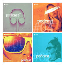 Music Album Podcast Cover Design Templates Pack 15 Cover Design Music Album Cover Mixtape Cover