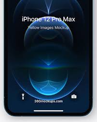 Are you searching for mobile mockup png images or vector? Apple Iphone 12 Pro Max Pacific Blue Mockup In Device Mockups On Yellow Images Object Mockups Iphone Pacific Blue Apple Iphone