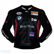 Leon Haslam Bmw Motorcycle Jacket Black