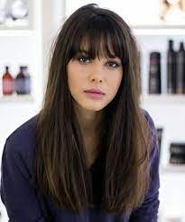 But, as in with all hairstyles, getting hair bangs can be tricky, especially if you want straight bangs. Easy Long Straight Hairstyles With Bangs For Girls And Women Long Hair Styles Long Hair With Bangs Hairstyles With Bangs