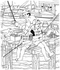 Dad buried in beach sand by kids bike coloring page: Free Printable Fish Patterns Infocap Ltd Hidden Pictures Printables Hidden Pictures Fish Coloring Pages
