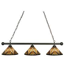 mission style kitchen lighting