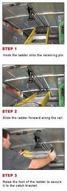 Jet Rack Step Ladder Storage System