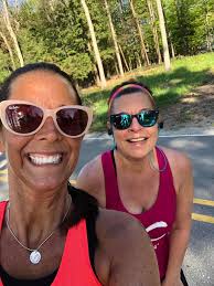 TCTC snowshoe racers and skiers. One tough bunch! Kelly Andrews Slater  Donna Roney Kaysserian Leslie Maclin