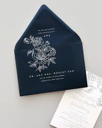 White Ink Envelope Printing Custom Wedding Invitations Custom Wedding Custom Invitations