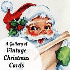 Free antique christmas graphics 1940s image 7. Vintage Christmas Art Images Of Antique Nostalgic Holiday Greetings Holidappy
