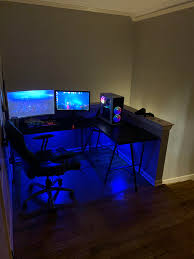 Recently Got The Light Bars To Put Under The Desks The Lighting Sync Is So Much Fun To Use Hue