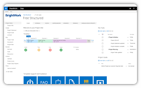 Using Sharepoint For Project Management Template Project Management Templates Sharepoint Project Management Tools