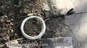 Inductive loop detector works by detecting an inductance change in wire loop (coil) that is skip to the beginning of the images gallery. Diy Driveway Gate Vehicle Detector Cut In Loop Installation Youtube