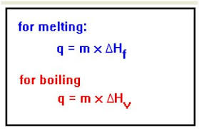 Image Result For Formula For Heat Of Fusion And Vaporization Chemistry Formula Fusion