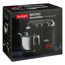 Another great feature is the one button release. Bodum Bistro 160 Ounce Black Electric Stand Mixer Walmart Com Walmart Com