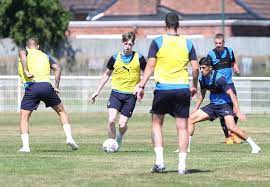 Johnny wilson, the notts county head of sports medicine, has improvised a set of suspension training exercises and put his players, including striker jon stead, through their paces. Notts County Secure New Training Ground In Time For Pre Season Return Nottinghamshire Live