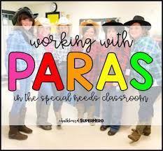 Do You Need Help Working With Your Parapprofessionals I Am Here For You To Help You Work With Your Aides Paraprofessional Teaching Assistant Teacher Assistant