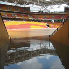 This is what brisbane's suncorp stadium feels and looks like when it is empty. Suncorp Stadium Flood Recovery Rcp Australia