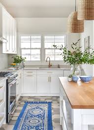 tile floor with white cabinets houzz