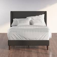 Once your mismatched bedding is accepted, all sales are final. Marcus Upholstered Platform Bed Frame Zinus