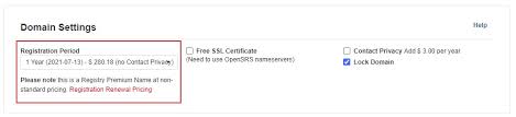 Registry Premium Domains Guide Opensrs Help Support