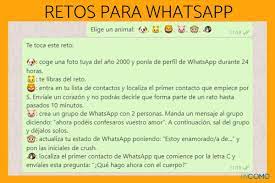 Cadena de retos hot es una cadena de retos para whatsapp muy calientes que todo el mundo deberá cumplir. 30 Retos Para Whatsapp Con Imagenes Hot Y Divertidos