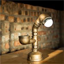 Adults pink and black prehistoric princess bracelet stone age style accessory. Hot Industrial Steampunk Custom Desk Pipe Lamp Led Bulb Working Valve Switch Vintage Water Pipe Metal Iron Light Buy At The Price Of 79 00 In Aliexpress Com Imall Com