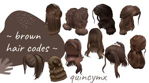 This is the biggest free list with roblox hair codes.find the ids for black, white, brown, bacon, blonde, trecky, pink, bed, cinnamon and other type of hair for boys and girls in roblox. Roblox Brown Hair Id Code 07 2021