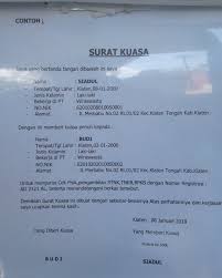 Contoh surat kuasa pengurusan balik nama kendaraan bermotor artikel kali ini akan membahas mengenai surat kuasa untuk balik nama kendaraan bermotor. Uppd Kab Klaten On Twitter Bagi Yg Cek Fisik Kendaraan Bermotor Tidak Bisa Datang Sendiri Atau Tidak Atas Nama Ada Persyaratan Untuk Membuat Surat Kuasa Contohnya Sebagai Berikut Bppd Jateng Ganjarpranowo Kabarklaten