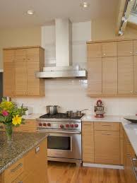 Kitchen Kitchens With Natural Cherry Cabinets And Granite Counters Design Pictur Bamboo Kitchen Cabinets Contemporary Kitchen Cabinets Modern Kitchen Cabinets