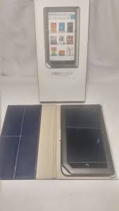 Barnes Noble Bnrv200 8gb Nook Color Wifi Ereader 7 Slate With Padded Cover Nook Tablet Barnes And Noble Ereader