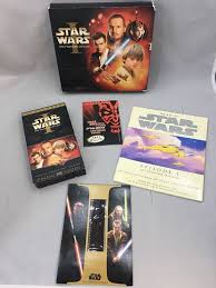 Star Wars Episode I The Phantom Menace Widescreen Collector S Edition Vhs Yoda The Phantom Menace Star Wars Star Wars Episodes