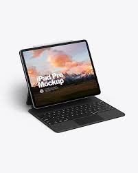 Ipad Pro 2020 Mockup In Device Mockups On Yellow Images Object Mockups In 2020 Ipad Pro Ipad Yogurt Cups