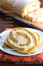 While it looks like it came from a bakery, i'm showing you how easy. Pumpkin Roll With Coffee Cream All Day I Dream About Food