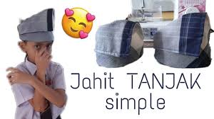 Cara buat tanjak anderiguru selebu. Diy Menjahit Tanjak Simple Saiz Kanak Kanak Youtube