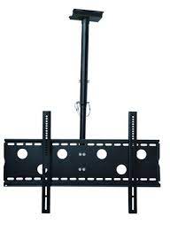 The motor is controlled with an included rf remote which features programmable memory settings to save your favorite viewing angels. Tygerclaw Tilting Flat Panel Tv Ceiling Mount Walmart Canada