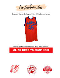Celebrate Warren Coolidge with the White Shadow Jersey by Tee Fashion Star 