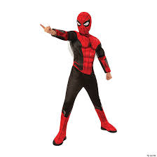 This was believed to be his primary costume in the movie, but its now been confirmed that peter is going to have yet another suit in far from home. Boys Spider Man Costumes Oriental Trading Company