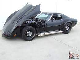 1972 black corvette big block 454 auto tilt front side pipes v8 usa chevrolet photo black corvette corvette classic corvette 1972 black corvette big block 454 auto