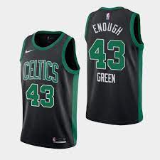 Nike boston celtics #20 gordon hayward black stitched nba jersey. Javonte Green Celtics Orlando Return Enough Statement Jersey Black