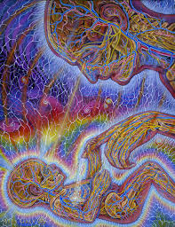 I never had any sort of experience like i have heard many talk about having upon seeing certain works or certain artists' works. Young And Old Alex Gray Art Alex Grey Paintings Alex Grey