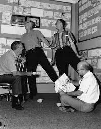 Animators Frank Thomas And Ollie Johnston Act Out The Penguin Sequence Of Disney S Mary Poppins Disney Magical World Classic Disney Old Disney