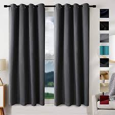 We did not find results for: Amazon Com Edilly Blackout Curtains For Living Room Easy Care Solid Thermal Insulated Grommet Room Darkening Curtains Panels Drapes For Bedroom 2 Panels W52xl63 Inch Length Dark Gray Home Kitchen