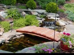 Wooden Garden Bridges Backyard Bridges Backyard Landscaping Garden Design