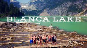 Jackson wilderness area in the cascade mountains of the u.s. Jumping In Aerial Views Blanca Lake 4k Youtube