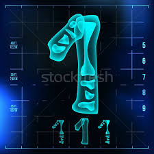 Explanation of the letter x in the english alphabet with pronunciation & examples. 1 Number Vector One Roentgen X Ray Font Light Sign Medical Radiology Neon Scan Effect Alphabet 3 Vector Illustration C Pikepicture 8927418 Stockfresh
