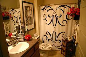 On the color chart, paint your ceiling the shade lighter than your wall. Red Paris Bathroom Decor Novocom Top