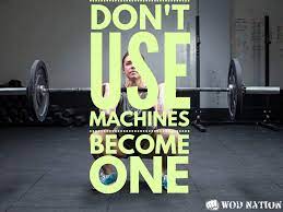 Become A Machine Crossfit Quotes Crossfit Motivation Fitness Motivation Memes