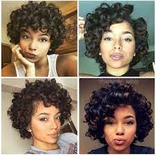 Rod Set Natural Hair Styles Relaxed Hair Short Hair Styles