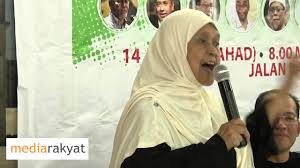 Jamilah Ibrahim: Jangan Takut! Jangan Takut! Kita Berada Jalan Yang Benar