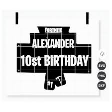 Download Fortnite Birthday Svg Free Novocom Top